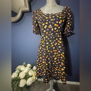 Madewell Floral Button-Down Dress